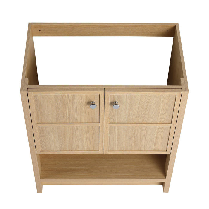 Modern Freestanding Bathroom Vanity With 2 Soft Closing Doors