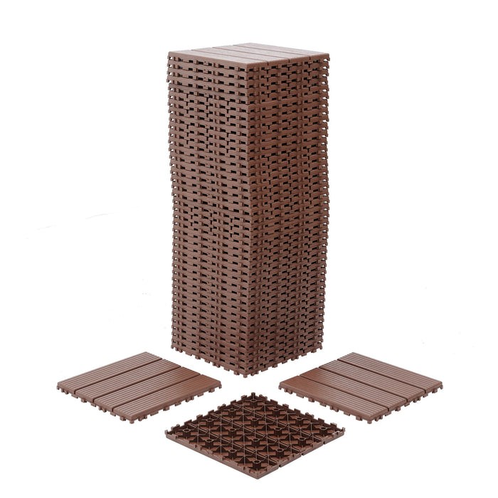 Interlocking Deck Tiles 44 Pack