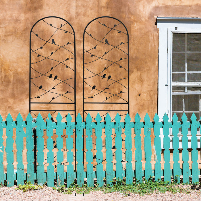 Garden Rustproof Trellis For Climbing Plants