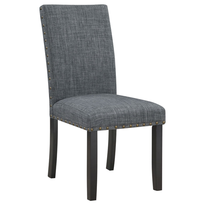 Van - Piece Dining Set - Black / Gray