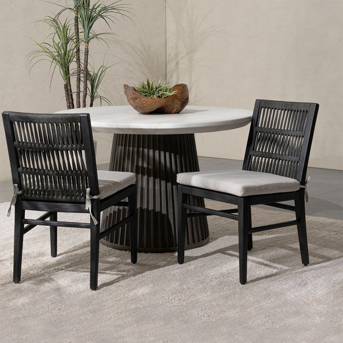 Westville - Outdoor Dining Chair (Set of 2) - Black