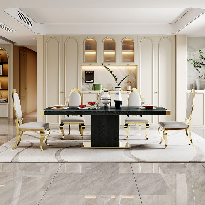 Top Dining Table With Finish Corner