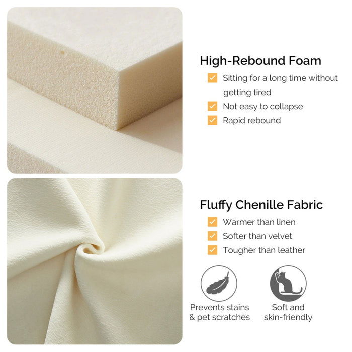 Modern Luxury Oversized Modular Sectional Sofa Set