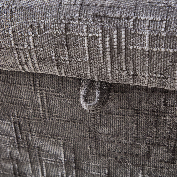 Multifunctional Chenille Recliner Sofa With Storage And Phone Bracket