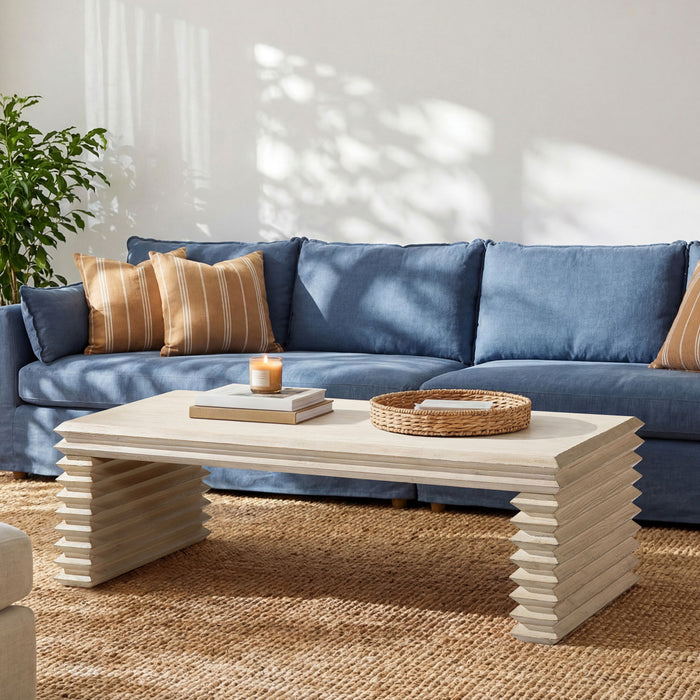 Veda - Geometric Waterfall Table