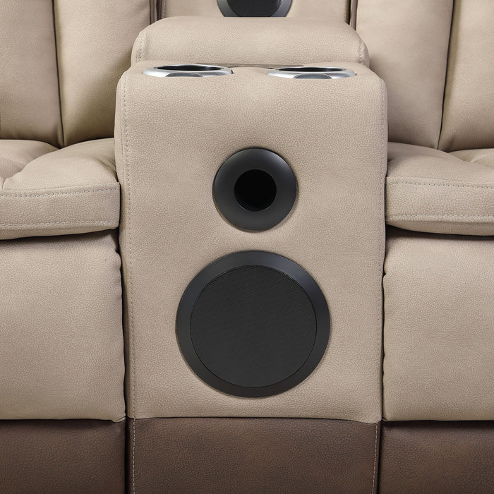 Bruno - Power Reclining Living Room Set With LED Lighting