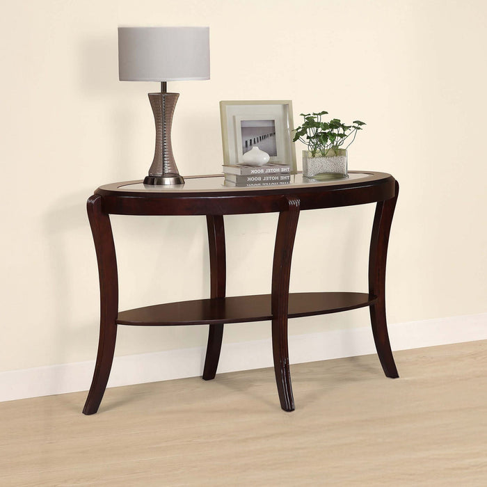 Table With Tempered Glass Shelf