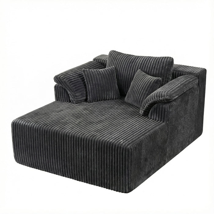Chaise Lounge Chair, Deep Seat Sleeper Couch For Living Room