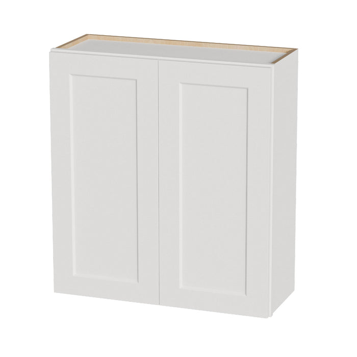 Shaker Wall Cabinet With Soft Close Hinges, Adjustable Shelves, Double Door