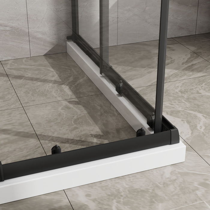 Square Corner Shower Enclosure, Adjustable Frame