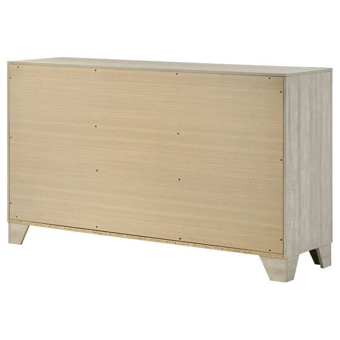Strout - 6 Drawer Dresser - Cream