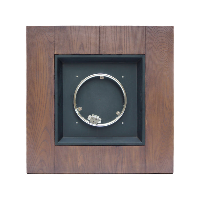 Outdoor Patio Square Gas Burning Mgo Fire Pit, Tank Inside, 40000 Btu