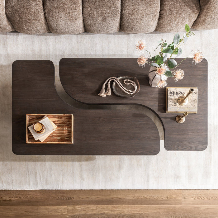 Melina - 2 Piece Coffee Table - Havanna Brown
