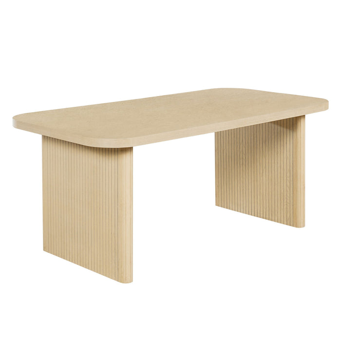 Rectangular, Indoor Dining Table - Natural