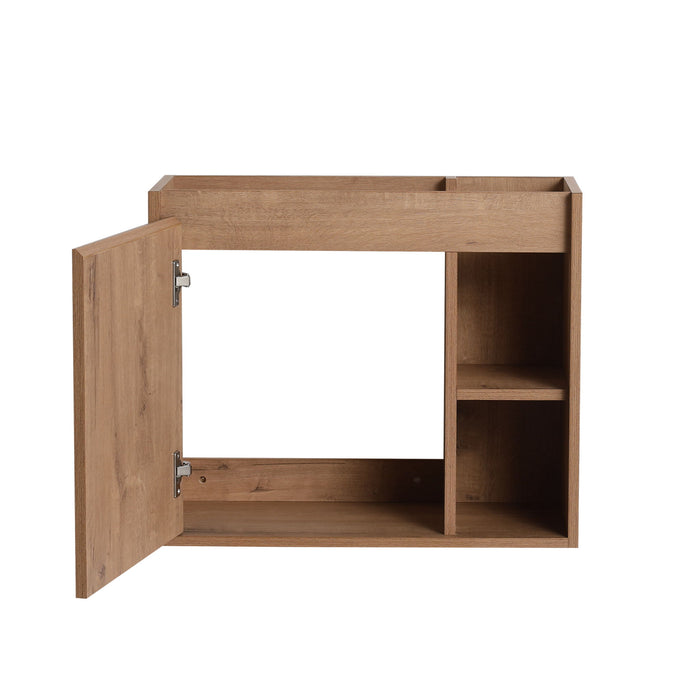Wall Mounted Bathroom Vanity & Sink & Soft Close Door