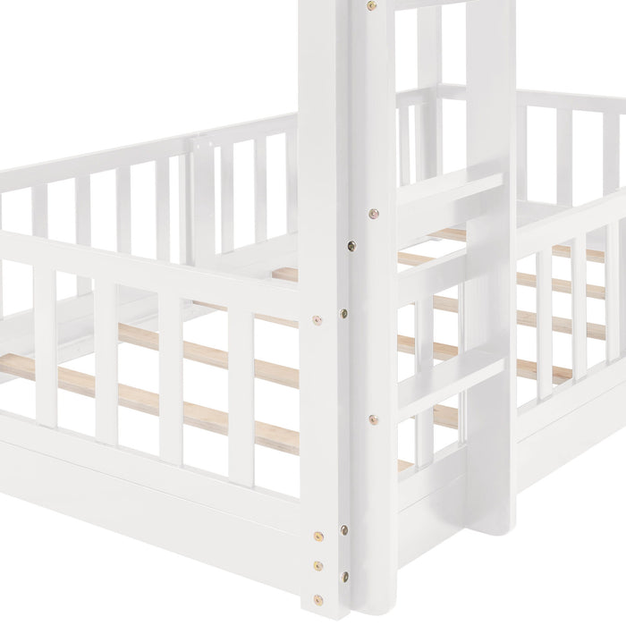 Functional Bunk Bed & Convertible Ladder And Slide