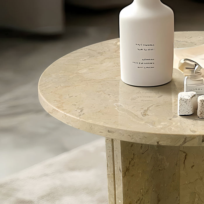 Luxury Coffee Table With Unique Veining, Unique Stone Design