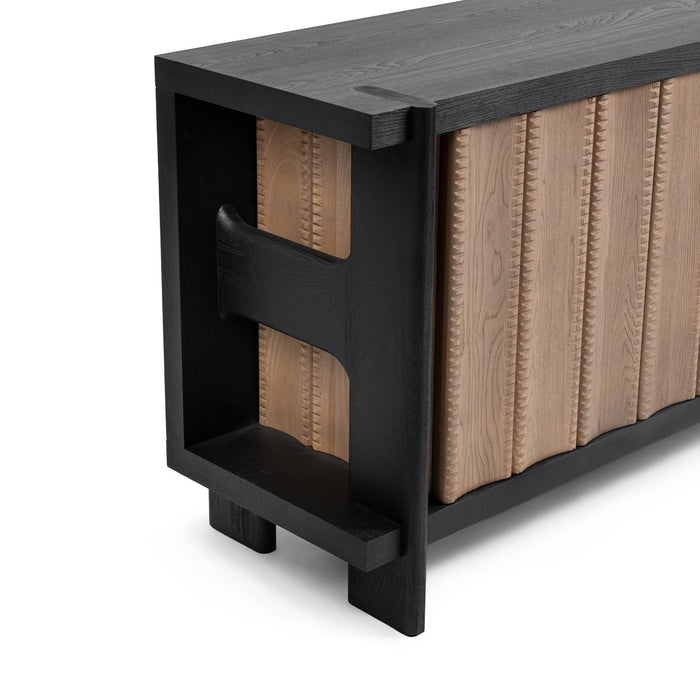 Ellison - 4 Door Cabinet - Shoreline Noir