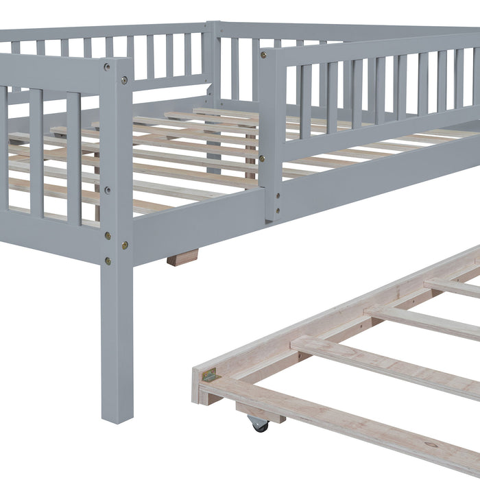 Multifunctional Wooden Daybed Bed