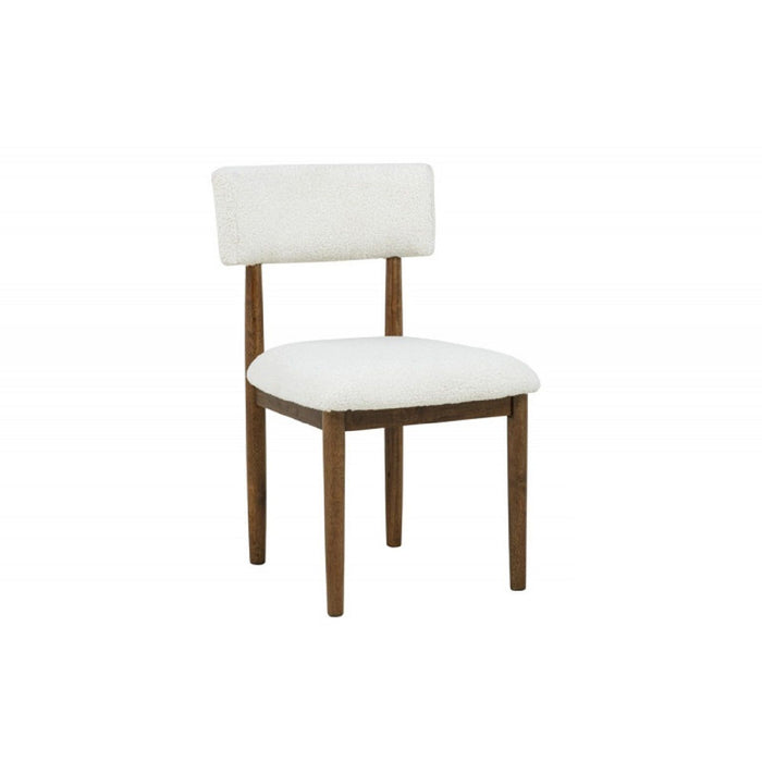 Contemporary Upholstered Dining Chairs (Set of 2)