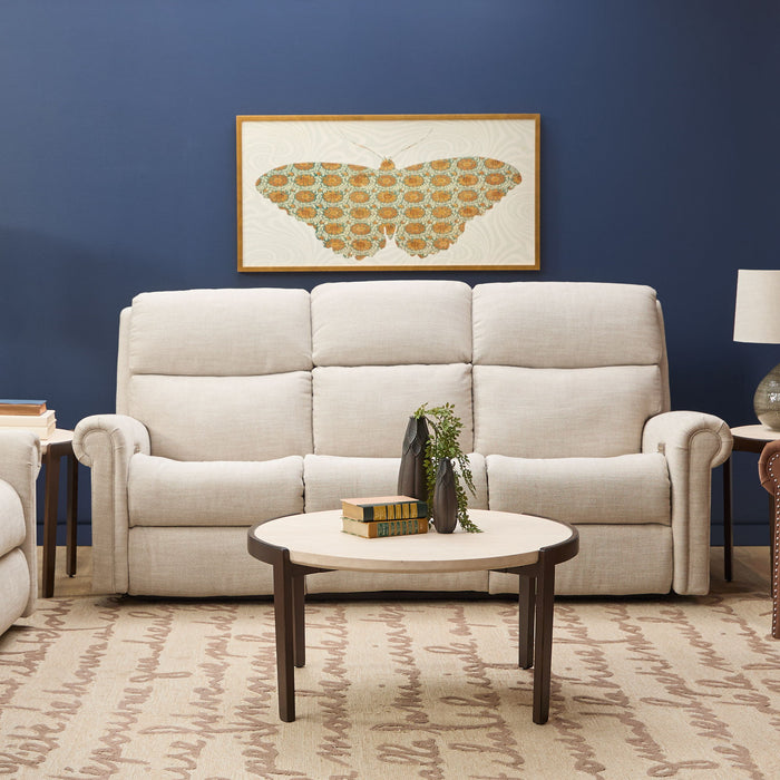 Bernard - Power Reclining Sofa With Console, Power Headrest, & Lumbar