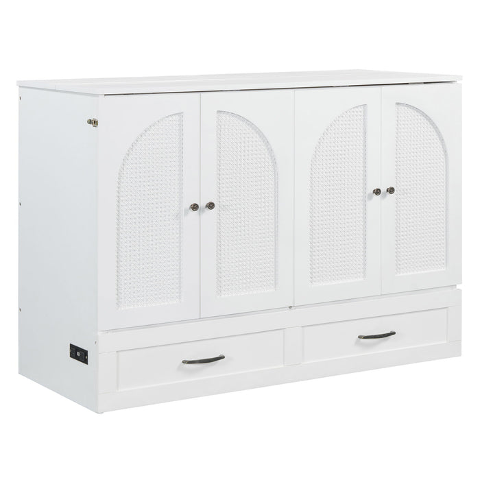 Murphy Bed With Large Drawers