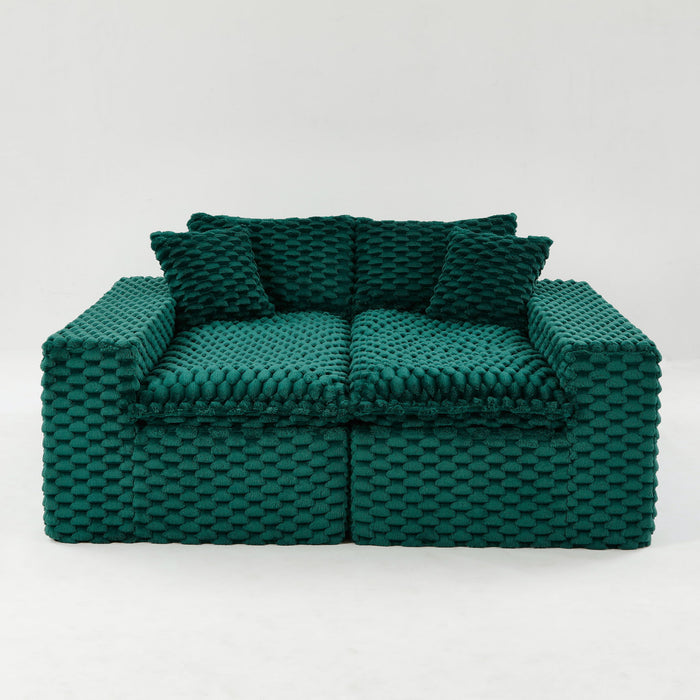 Multifunctional Sofa, Side-By-Side Or Facing Each Other