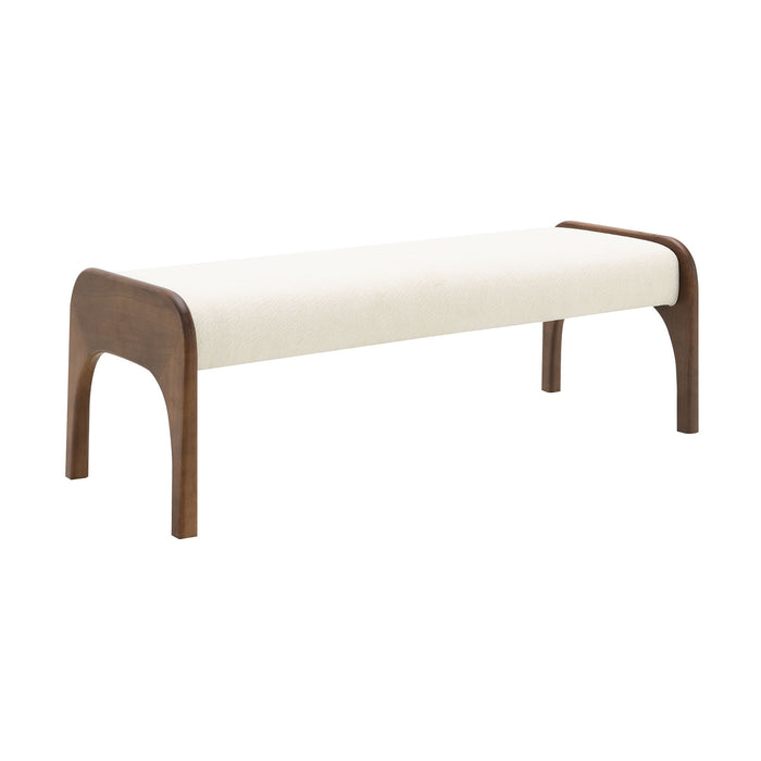 Modern Upholstered Long Bench For Kitchen