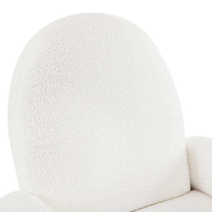 Contemporary 360 Swivel And Glider Recliner Chair