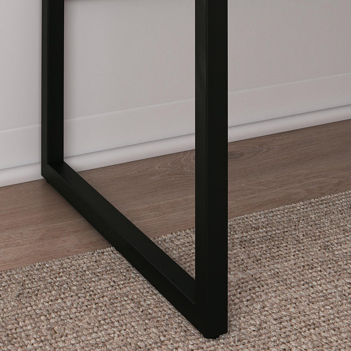 Sorina - Writing Desk - White / Light Oak