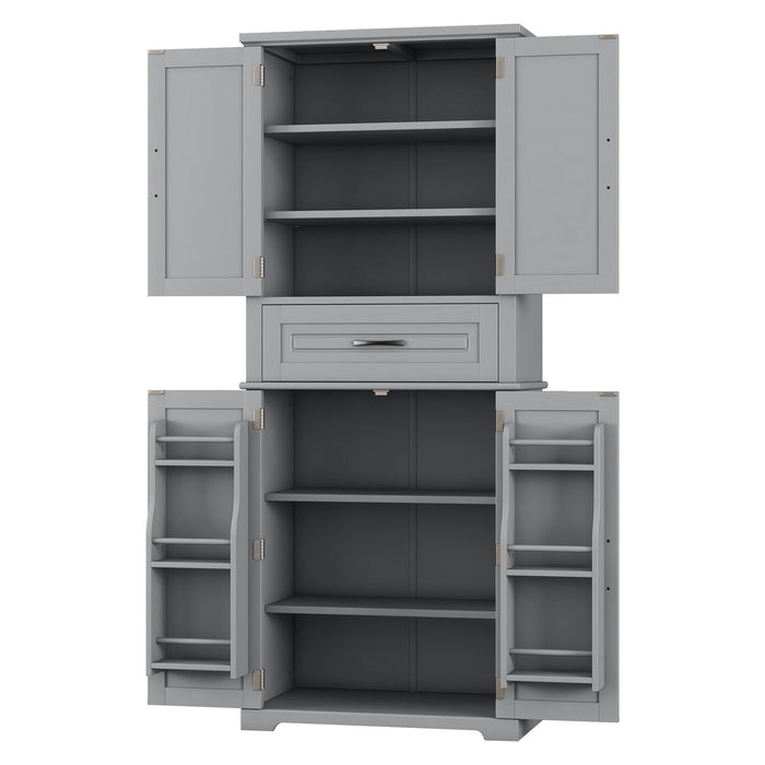 Bathroom Storage Cabinet With Multifunctional Storage Space, Drawer With Slide Rails, Adjustable Shelf