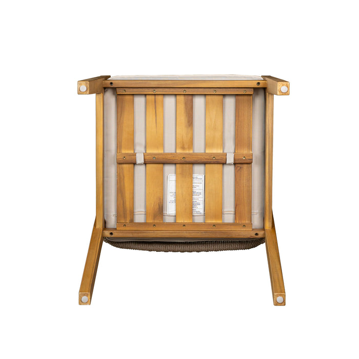Patio Dining Chair (Set of 2) - Light Teak