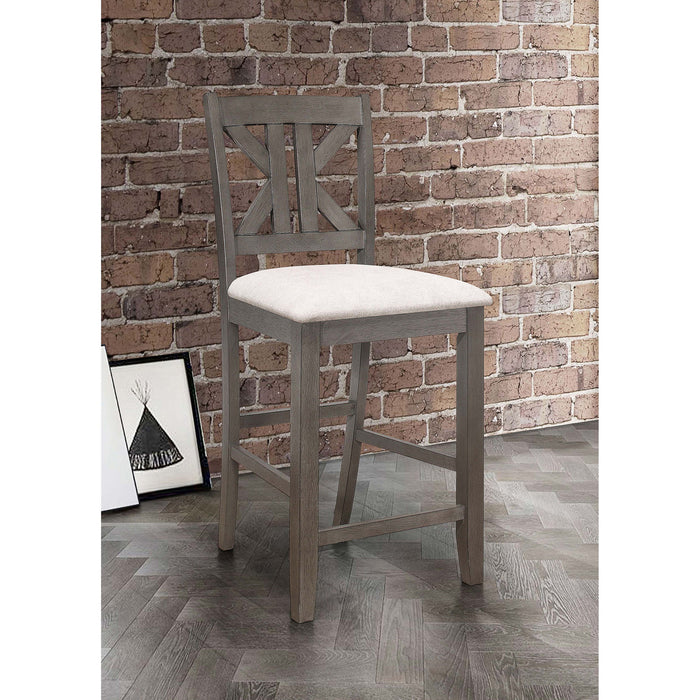 Counter Height Stool (Set of 2) - Gray