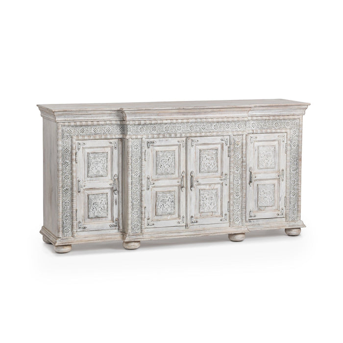 Arish - 4 Door Breakfront Cabinet - Heritage Cream