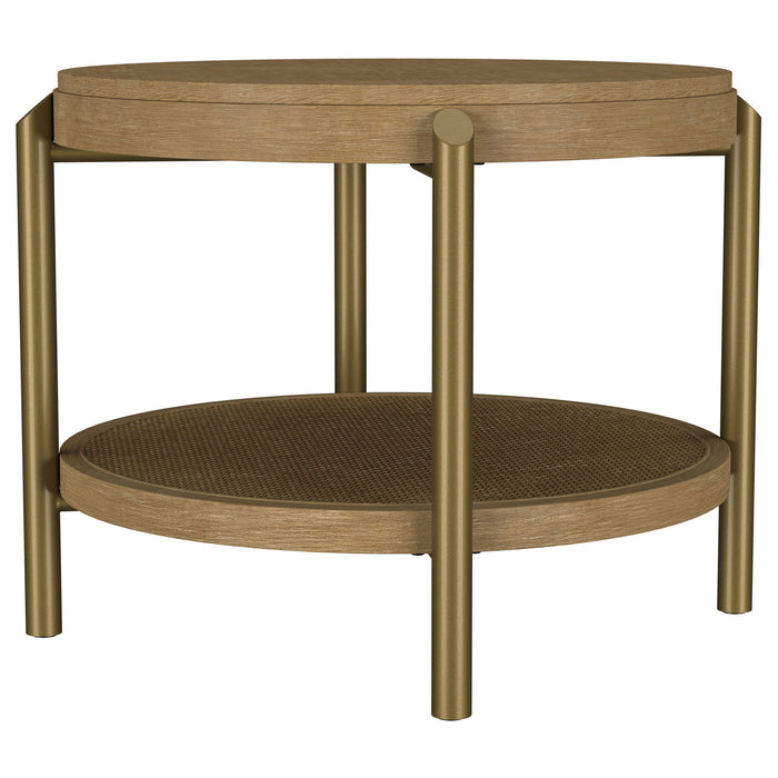 Benson - Round Coffee And End Table Set