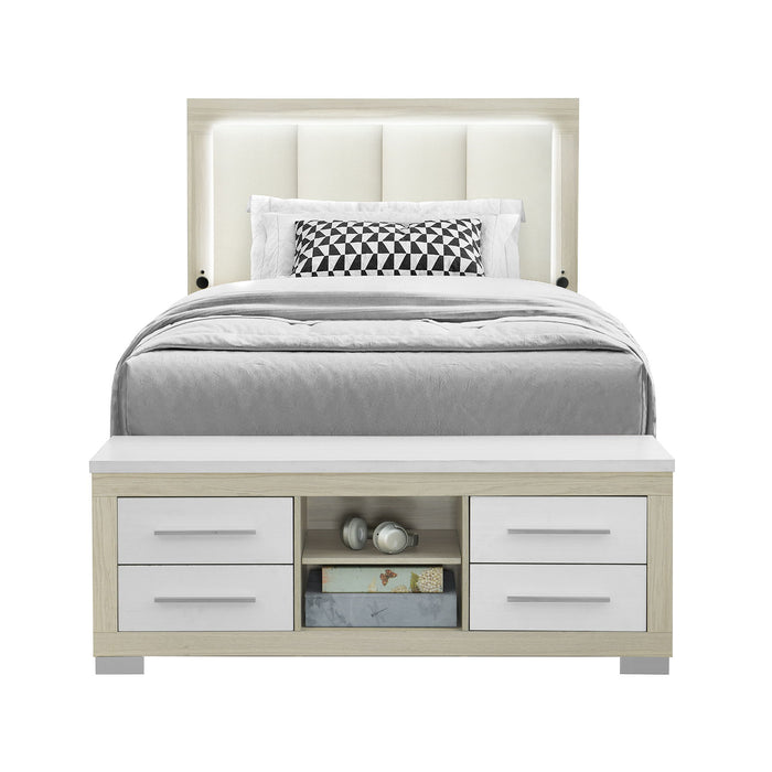 Emilia - 5 Piece Bedroom Set With Panel Headboard