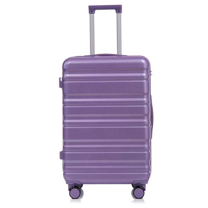 Tourist 3 Piece Luggage Set, Combination Lock, Durable Hard Shell With 360° Silent Wheels