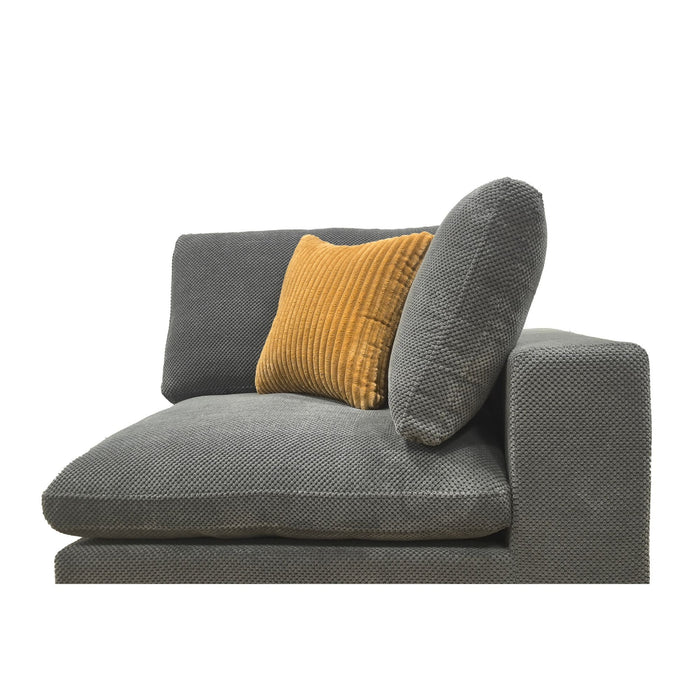 Custom Configuration Modular Sectional & Toss Pillows