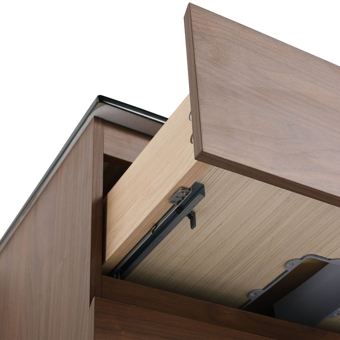 Wall Mounted Bathroom Vanity With Sink, 2 Soft Close Drawers