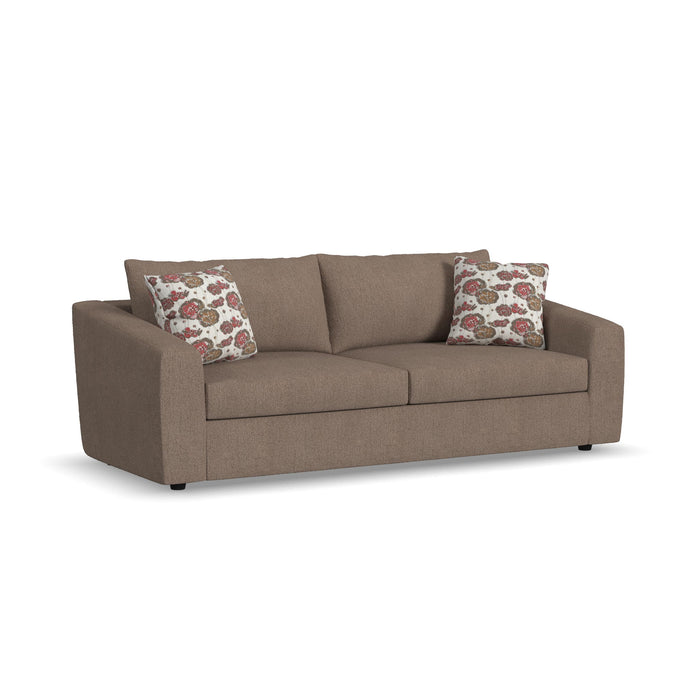 Chevy - Leather Sofa - Brown