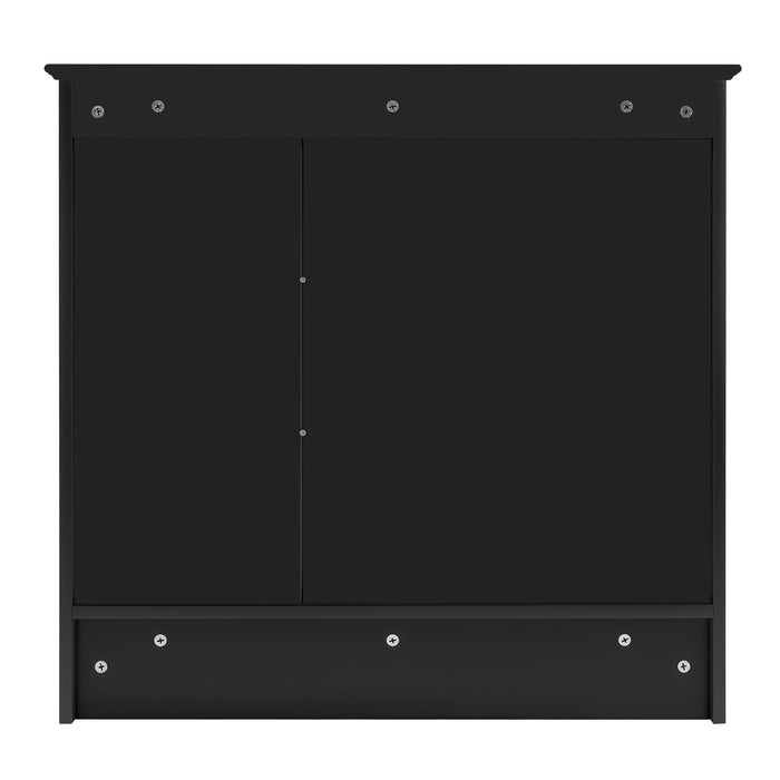 Wall Mount 2 In 1 Mirror Cabinet With Adjustable Shelf, Soft-Closing Hinges