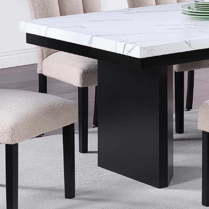 Dining Table For Kitchen - Black / White