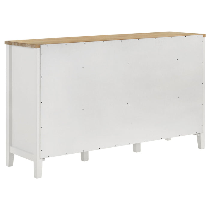 Prager - 2 Door Dining Sideboard - White