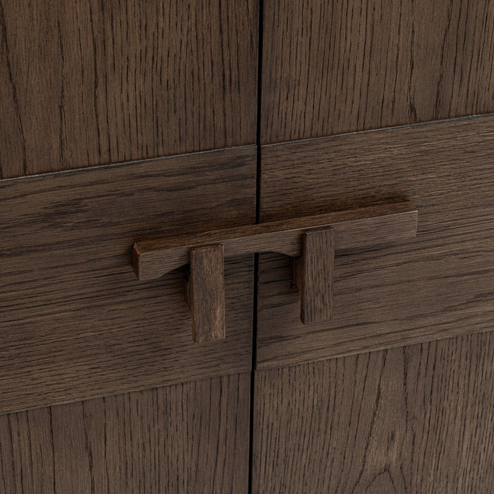 Oakridge - 4 Door Cabinet - Havana Brown