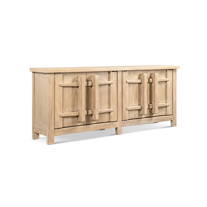 Rowan - 4 Door Sideboard Cabinet - Natural