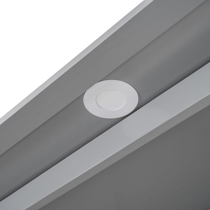 Murphy Wall Bed With Shelves, Drawers And LED Lights