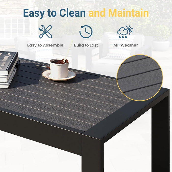 Modern Rectangle Outdoor Coffee Table