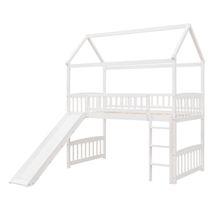 Loft Bed With Slide