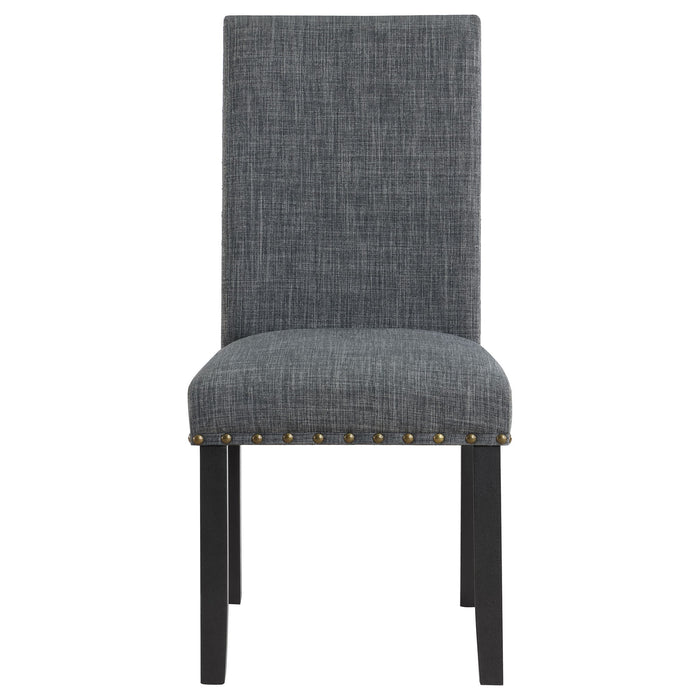 Van - Piece Dining Set - Black / Gray