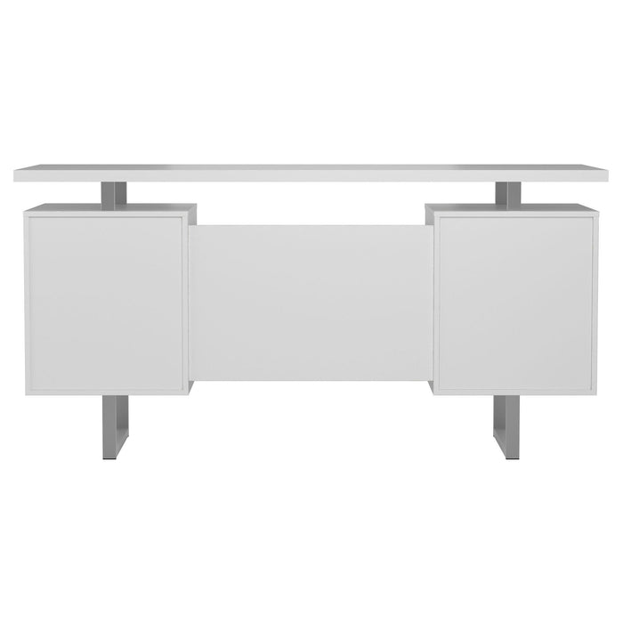 Jensen - 2 Drawer Desk - White